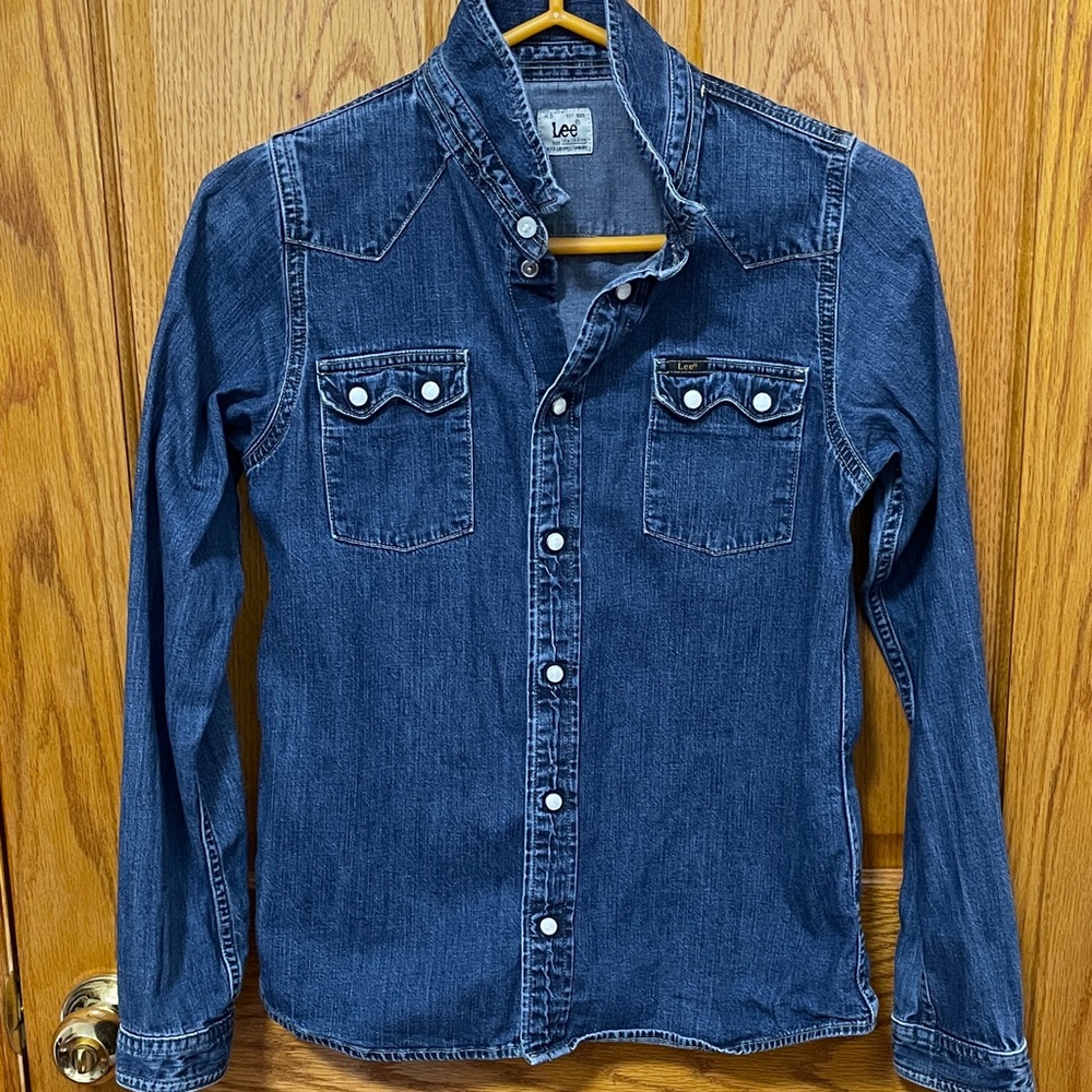 Lee Classic Blue Denim Shirt